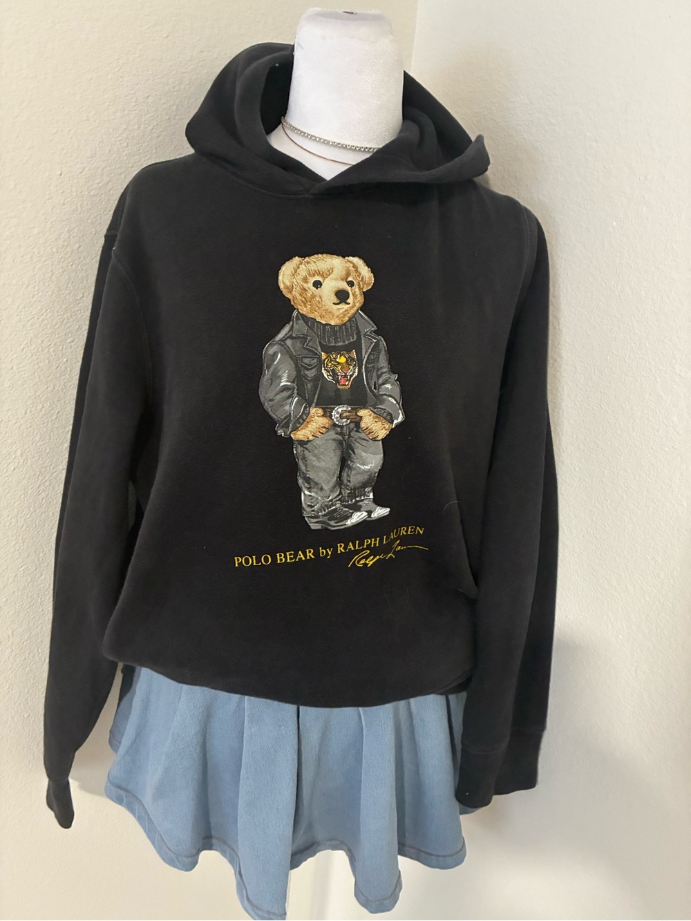 Polo Ralph Lauren bear hoodie lunar new year 
Year of the tiger 🖤
